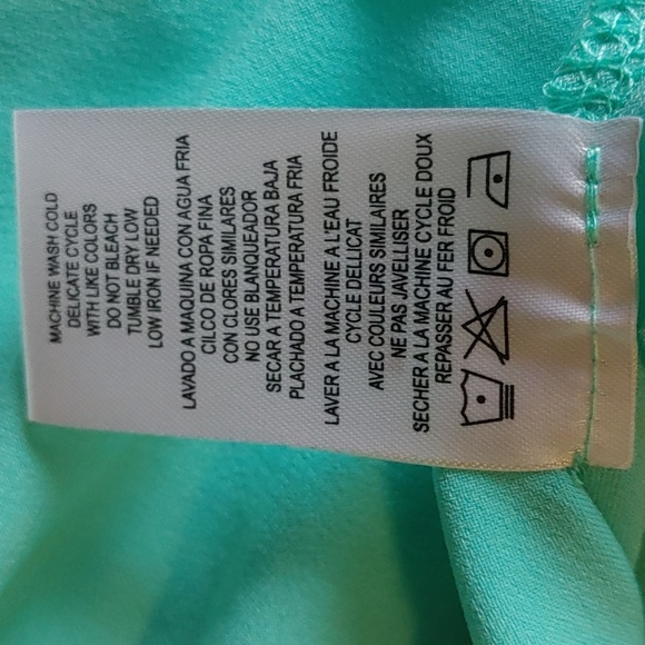 NWT Women's Light Green Tank Top 2X - Picture 8 of 14